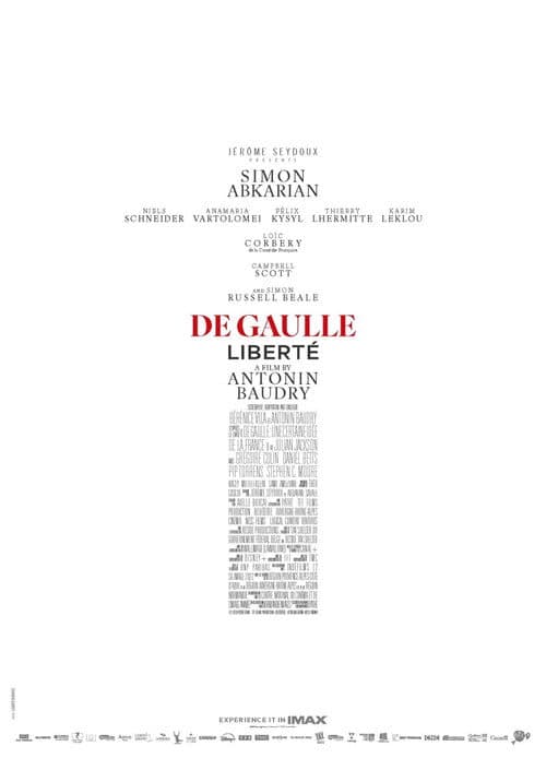 De Gaulle: Liberté poster