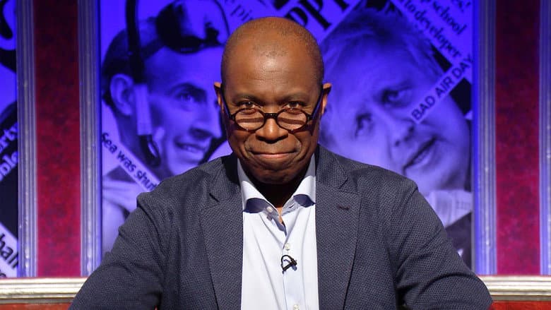 Clive Myrie, Andy Hamilton and Helen Lewis episode still